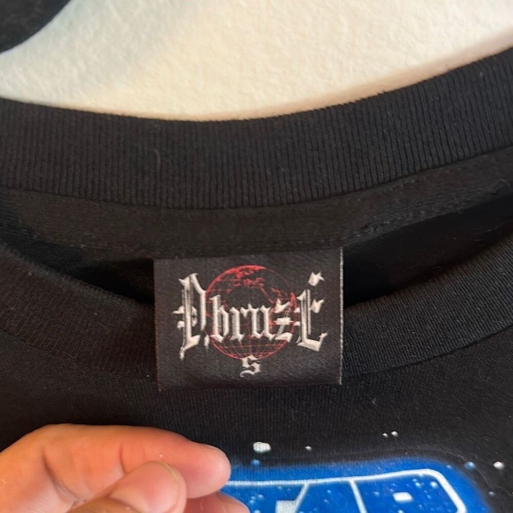 Vintage 80s Dbruze Unisex A Galaxy Of Star Wars Treasures Black T-Shirt Size S - Picture 3 of 5